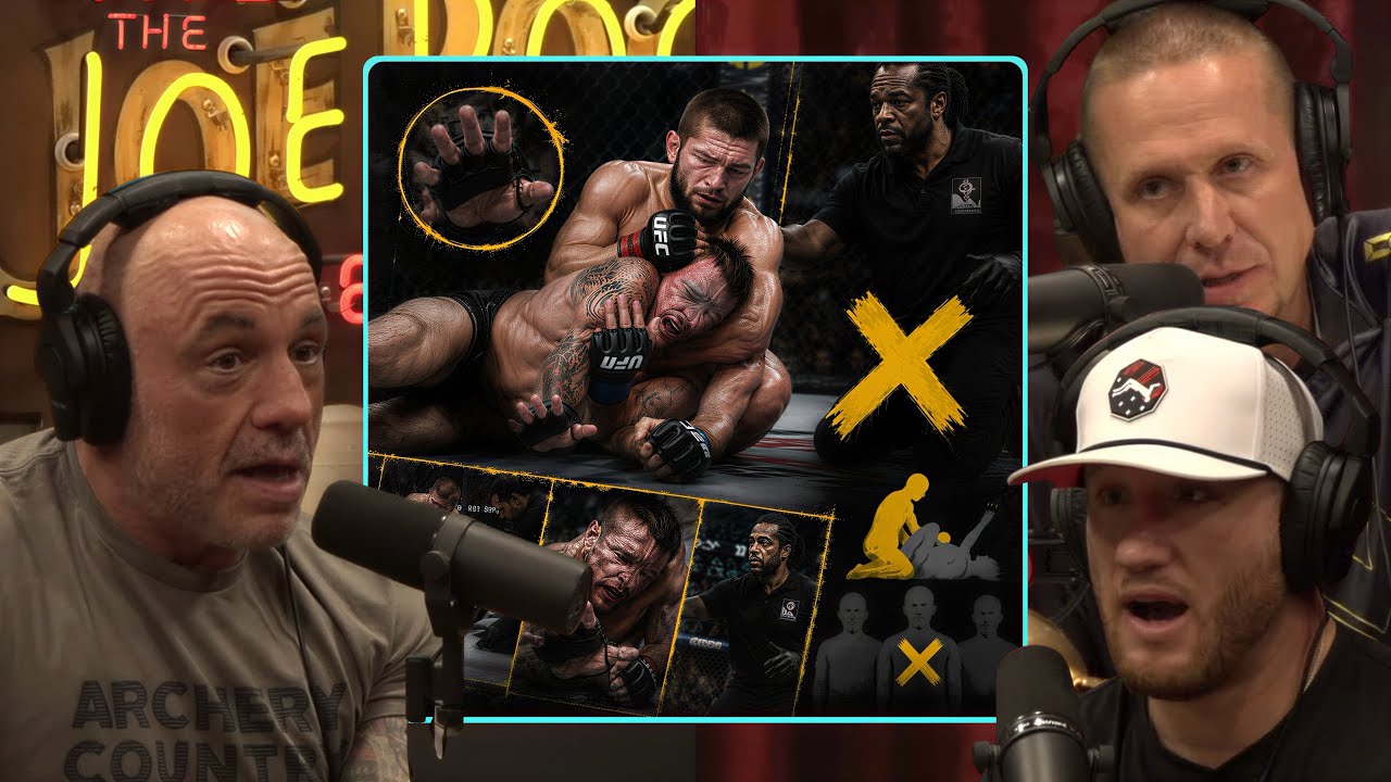 Justin Gaethje Can't Believe This Referee  Did This To Him Against Khabib | Joe Rogan