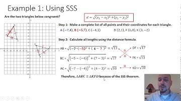 Coordinate Triangle Congruency