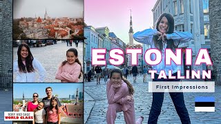 Estonia First Impressions| Where to Stay in Tallinn| Rory and Sage World Class Ep101