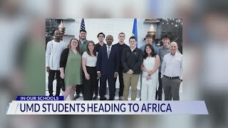 Group of University of Maryland students heading to Africa