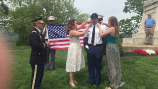 Matthew Fox Commissioning Ceremony - West Point 2016