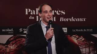 Palmarès du Droit Bordeaux 2023 - Stanislas Laudet - Légide Avocats