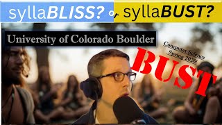 This Boulder Syllabus is WAY Too Rocky! (Spring, 2026)