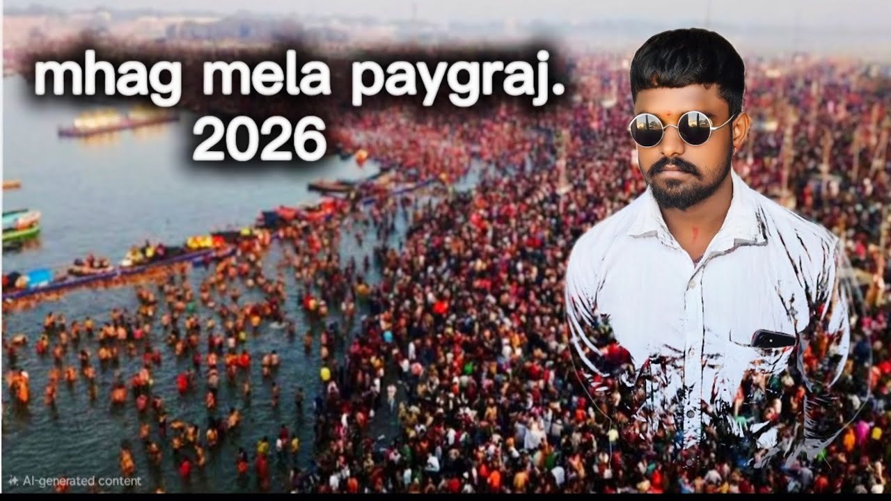 Prayagraj mag mela my new vlog Subscribe my channel.