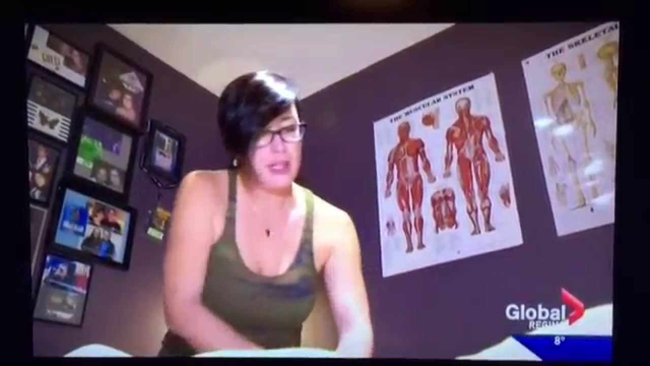 Global Regina's story "Backstage Massage" YouTube
