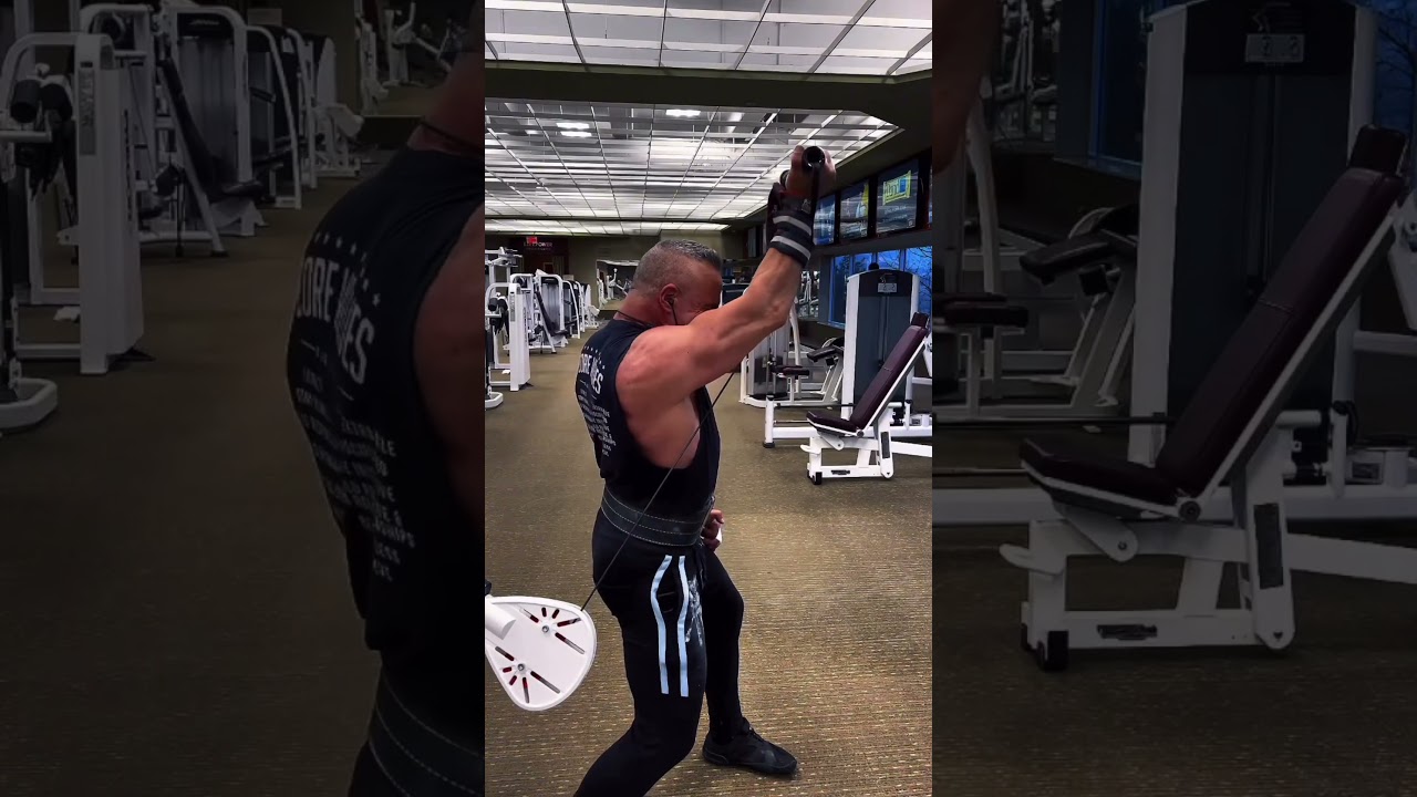 If you’re looking to really isolate, your front delt, try these underhand one arm cable front