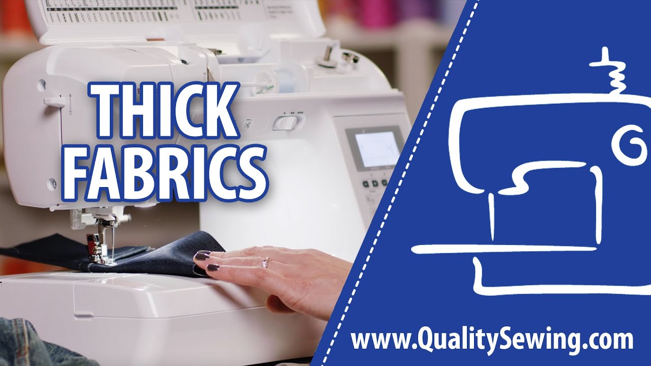 Sewing Through Denim & Thick Fabrics with Sewing Machines YouTube