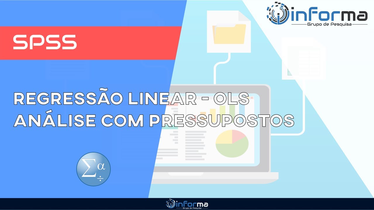 Regressão Linear (OLS) no SPSS com análise de pressupostos