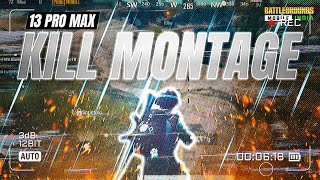 Industry Baby | 13Pro Max | Kill Montage | BGMI Montage by POMPOM | T1 Montage