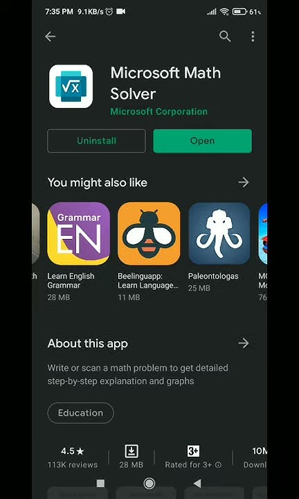 Installing: Microsoft Math Solver - YouTube