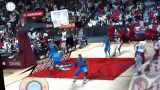 How to Use The alley-oop Button On NBA 2K15 for ipad/iPhone/iPod screenshot 4