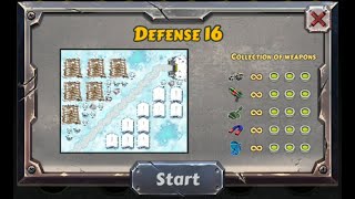 Season 3 -  Level 16 | Battle Strategy : Tower Defense HD Gameplay 2025