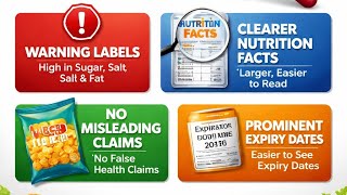 Fssai new update 2027|New regulations for food labelling and packaging