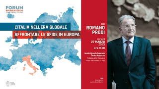 L’Italia nell’era globale: affrontare le sfide in Europa, Forum Studentesco - 27 marzo 2023