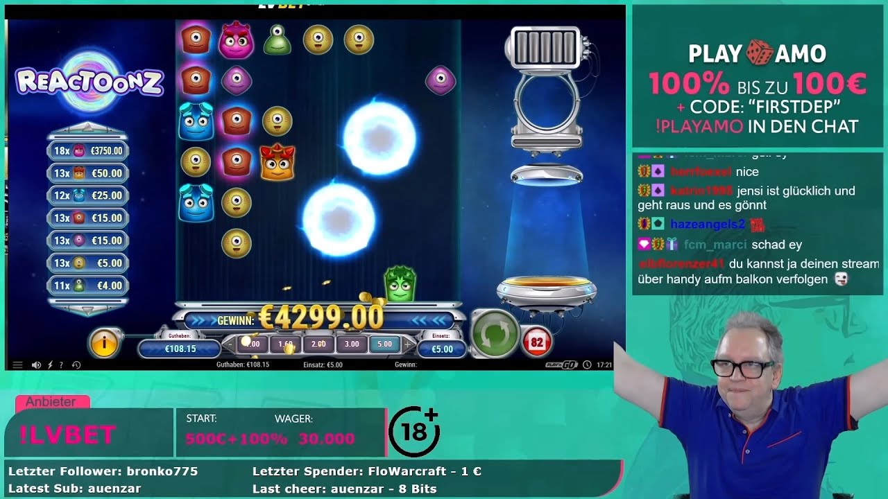 MAX PINKS AND A NICE BASEGAME HIT - REACTOONZ HIGHLIGHTS!