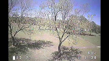 FPV VIEW Through The Fatshark Goggles Flips Rolls