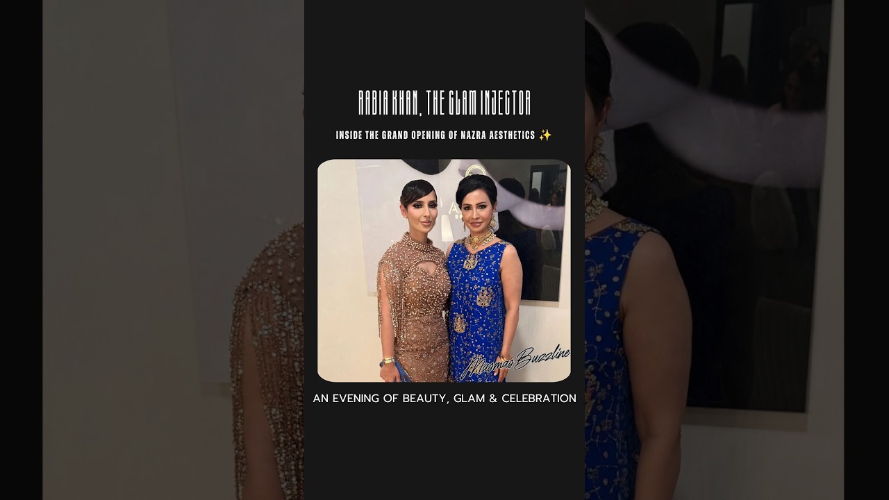 Inside the Grand Opening of Nazra Aesthetics ✨
