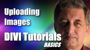 #07 DIVI Theme Tutorial for Beginners -  Uploading Images in DIVI