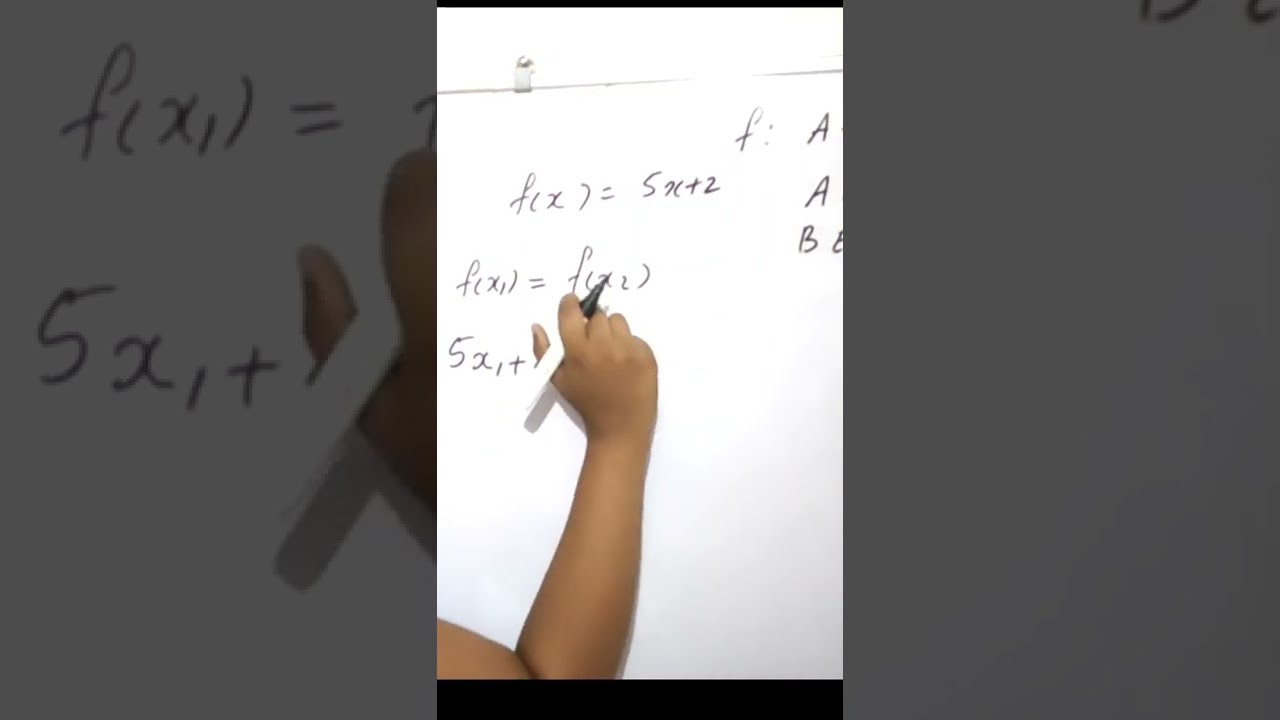 HOW TO CHECK FUNCTION IS ONE ONE YouTube HOW TO CHECK FUNCTION IS ONE ONE YouTube