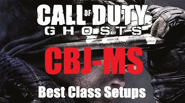 CoD Ghosts best Class Setups | CBJ-MS