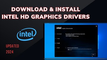 How To Download & Install Intel hd Graphics Driver For windows 10 / 11  in 2024