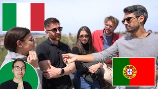 Falei português em Roma e aconteceu isto... com @PodcastItaliano