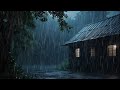 Heavy Rain and Thunder at Night – Relaxing Rain Sounds in a Dark Foggy Forest | ASMR Sleep Ambience