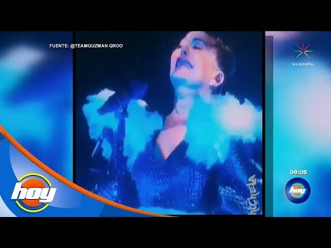 Alejandra Guzmán llora en pleno concierto y manda mensaje a su hija: 'Frida, llama por favor'
