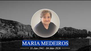 Funeral Livestream Service for Maria Medeiros