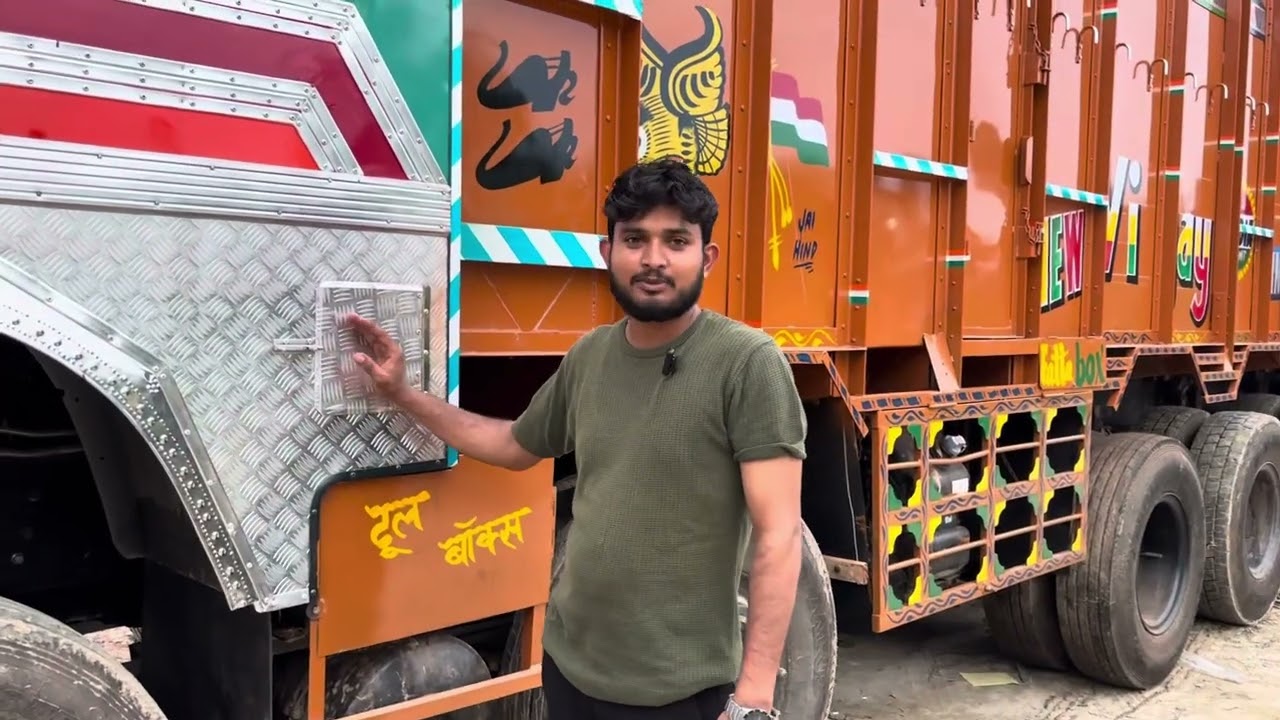 TATA 4830c की डिलीवरी और ड्राइवर रिव्यू @meenubodymaker #tata4830 #automobile #trucking #lakkadbody