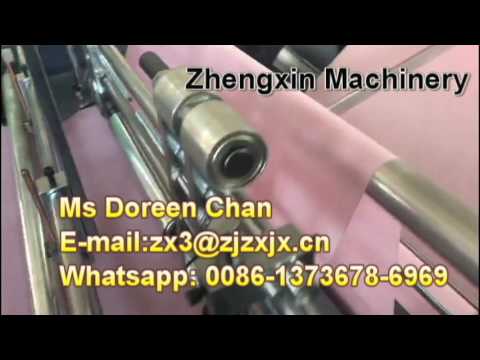 Non woven bag making machine