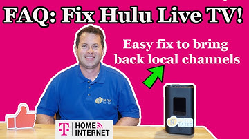 ✅ How To Fix Local Channels - Hulu Live TV - Youtube - T-Mobile 5G Home Internet - FAQ #4