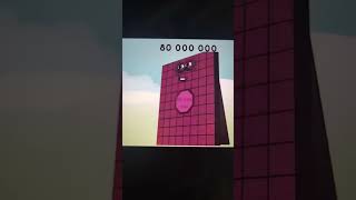 numberblocks 1 million to 1 billion