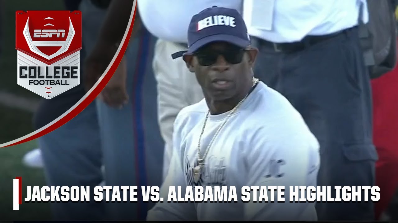 Jackson State Tigers vs. Alabama State Full Game Highlights