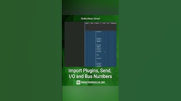 Logic Tutorial - Import Any Settings From Any Project #shorts