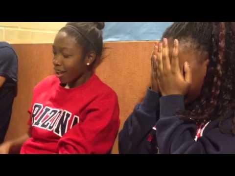 The Girls' Reaction to 12 year old Twerking