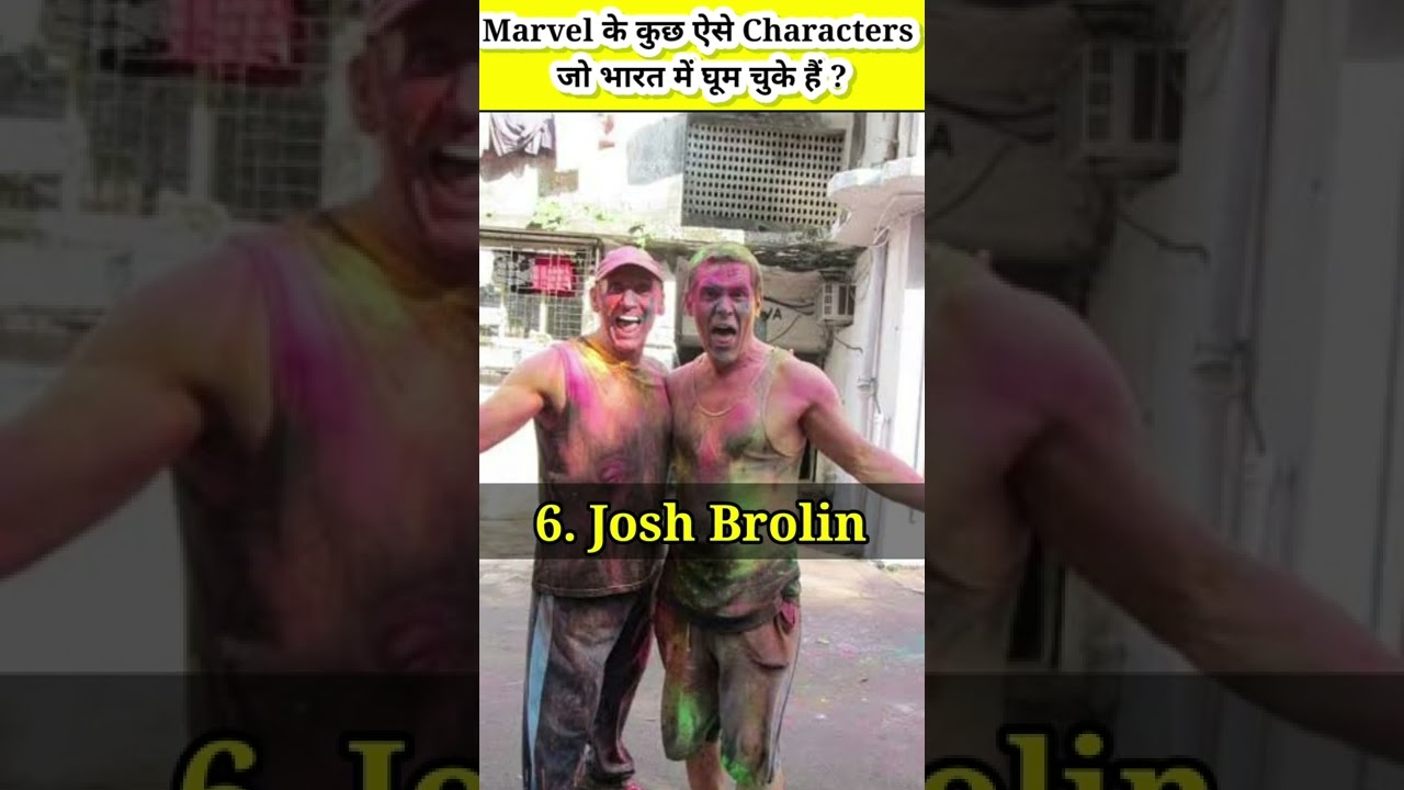 Some Marvel Characters Who Have Visited India