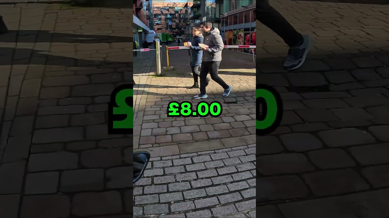 I Hit My Head In front Of The Customer! #delivery #ubereats #funny #asmr #londonhustle