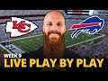 Chiefs vs Bills LIVE play by play reaction! | Week 9