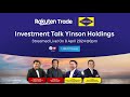 Investment talk with yinson holdings