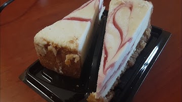 Belmont cheesecake strawberry swirl creamy #belmont #cheescake #strawberry #swirl #creamy