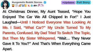 Details At Christmas Dinner, My Aunt Teased, “Hope You Enjoyed The Car We All Chipped In For..... Guide