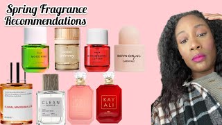 Spring Fragrance Recommendations #fragrancesforwomen