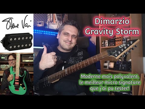 TEST : micro Dimarzio signature Steve Vai Gravity Storm