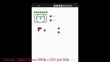 Tutorial app Z21 + Roco 10836 : light
