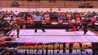 Aniversario 39 Wwc San German, Puerto Rico Chris Angel Y Chris Joel Vs Black Paint Y Romeo