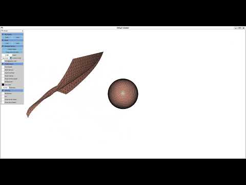 Demo: Interactive Simulation of Finite Element Method (C++)