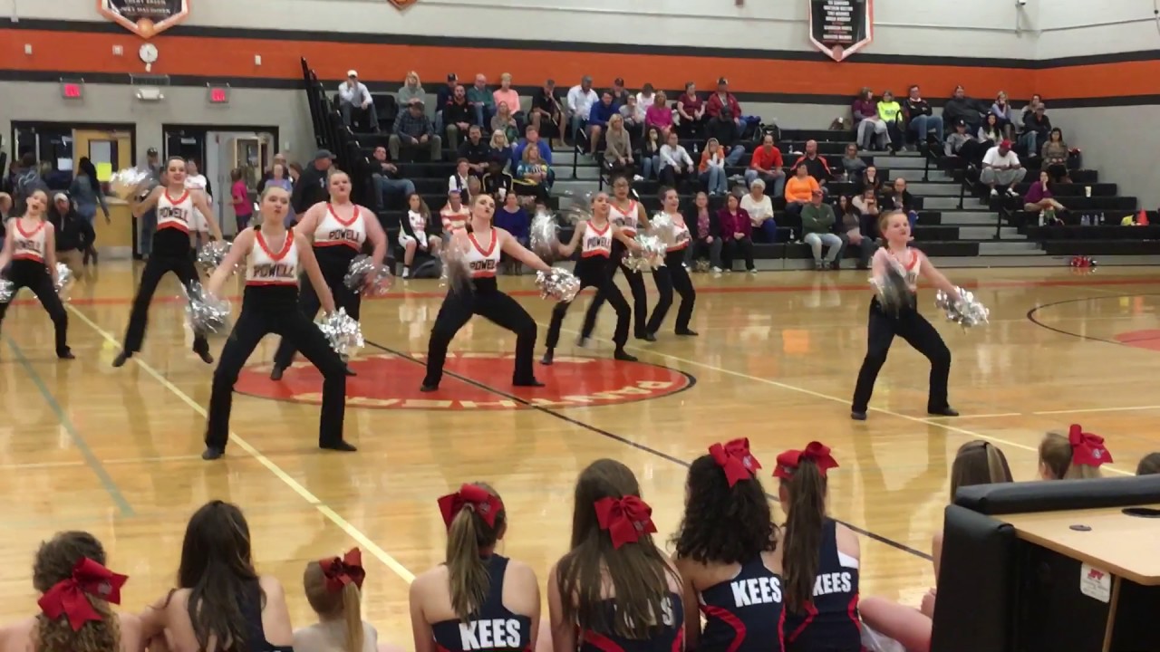 Powell Middle's Pom Routine YouTube