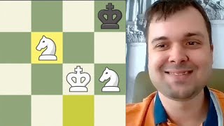 Fedoseev Delivers An Amazing Checkmate With 2 KNIGHTS