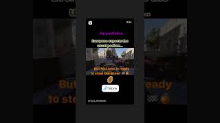 Download Lagu I had predicted McLaren would win #mclaren #landonorris #oscarpiastri #f124game #fia #f1 #bakucity MP3